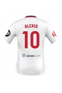 Sevilla Alexis Sanchez #10 Voetbaltruitje Thuis tenue 2025-26 Korte Mouw